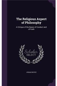 The Religious Aspect of Philosophy