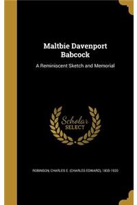 Maltbie Davenport Babcock