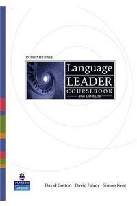 Language Leader Intermediate Coursebook and CD-Rom Pack