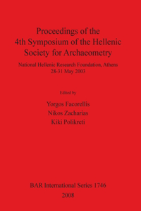 Proceedings of the 4th Symposium of the Hellenic Society for Archaeometry