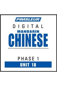 Pimsleur Chinese (Mandarin) Level 1 Lesson 18 MP3