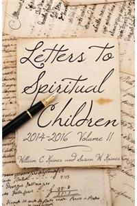 Letters to Spiritual Children 2014-2016