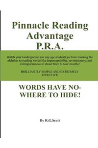 Pinnacle Reading Advantage P.R.A.