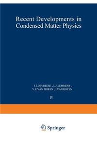 Recent Developments in Condensed Matter Physics