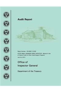 State Small Business Credit Initiative