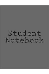Student Notebook