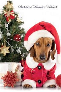 Dachshund December Notebook Dachshund Record, Log, Diary, Special Memories, to Do List, Academic Notepad, Scrapbook & More