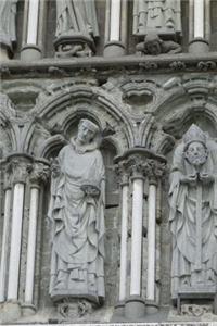 Nidaros Cathedral Sculptures in Trondheim, Norway
