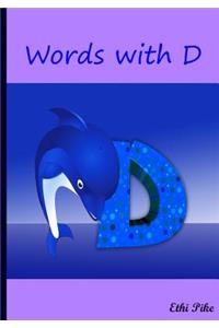 Words With D - Notebook / Extended Lined Pages / Soft Matte Cover