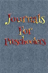 Journals For Preschoolers