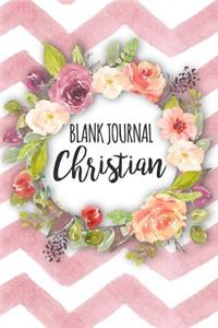 Blank Journal Christian