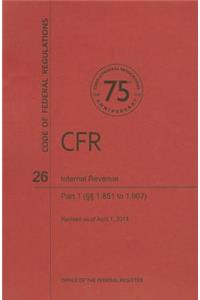 Internal Revenue, Part 1, Sections 1.851 to 1.907