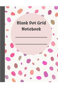 Blank Dot grid notebook