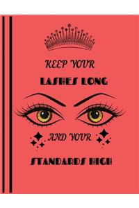 Keep Your Lashes Long and Your Standards High