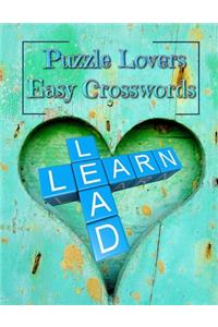 Puzzle Lovers Easy Crosswords