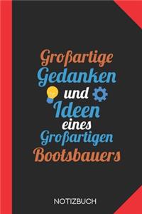 Großartige Gedanken eines Bootsbauers