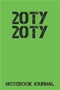 20TY 20TY Notebook Journal