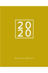 2020 Weekly & Monthly