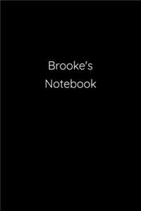 Brooke's Notebook