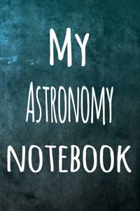 My Astronomy Notebook