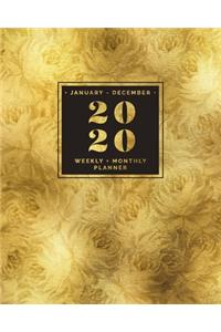 January - December - 2020 - Weekly + Monthly Planner