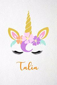 Talia A5 Lined Notebook 110 Pages