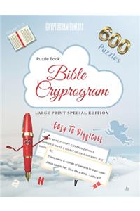 Puzzle Book Bible Cryptogram Large Print Special Edition