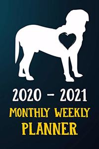 2020 2021 Monthly Weekly Planner