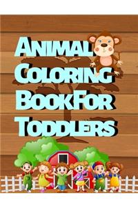 Animal Coloring Book For Toddlers