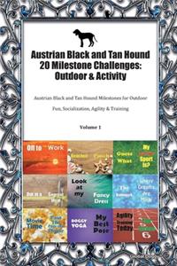 Austrian Black and Tan Hound 20 Milestone Challenges