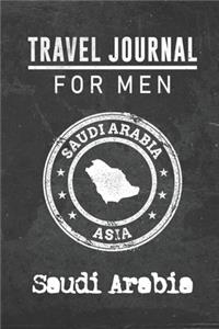 Travel Journal for Men Saudi Arabia