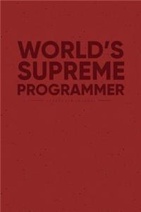 World's Supreme Programmer
