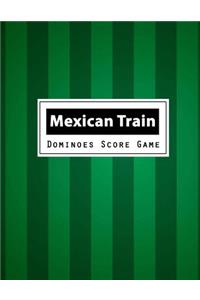 Mexican Train Dominoes Score Game