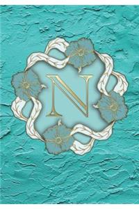 N Monogram Notebook