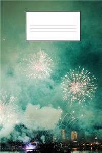 Fireworks Blank Paper Book - The Sky Comes Alive