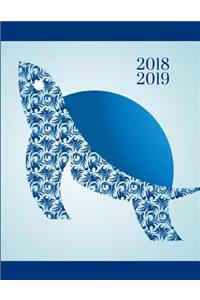 2018 2019 Turtles 15 Months Daily Planner