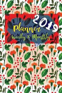 2019 Planner Weekly and Monthly