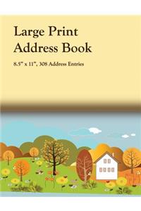 Large Print Address Book