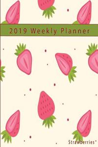 2019 Weekly Planner Strawberries