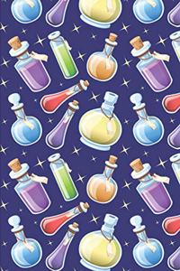 Wizard and Witch Pattern Cute Horror Decoration 34