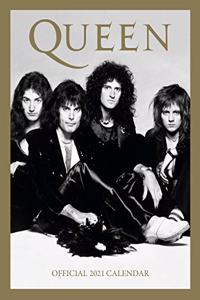 Queen 2021 Calendar - Official A3 Wall Format Calendar