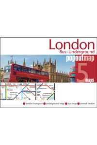 London Bus and Underground PopOut Map