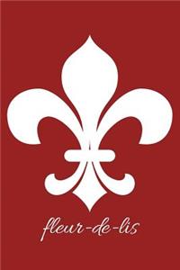 fleur-de-lis - Brick Red