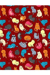 My Big Fat Bullet Journal for Cat Lovers Fun Cat Pattern 6