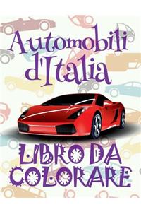 ✌ Automobili d'Italia ✍ Auto Libro da Colorare ✎