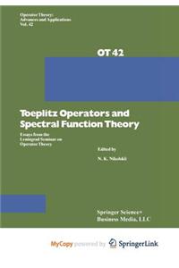 Toeplitz Operators and Spectral Function Theory