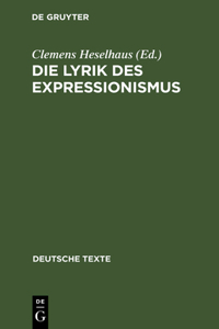 Lyrik des Expressionismus