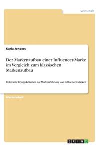 Der Markenaufbau einer Influencer-Marke im Vergleich zum klassischen Markenaufbau