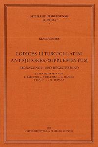 Codices Liturgici Latini Antiquiores/Supplementum