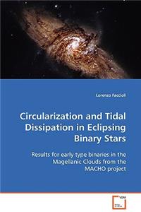Circularization and Tidal Dissipation in Eclipsing Binary Stars